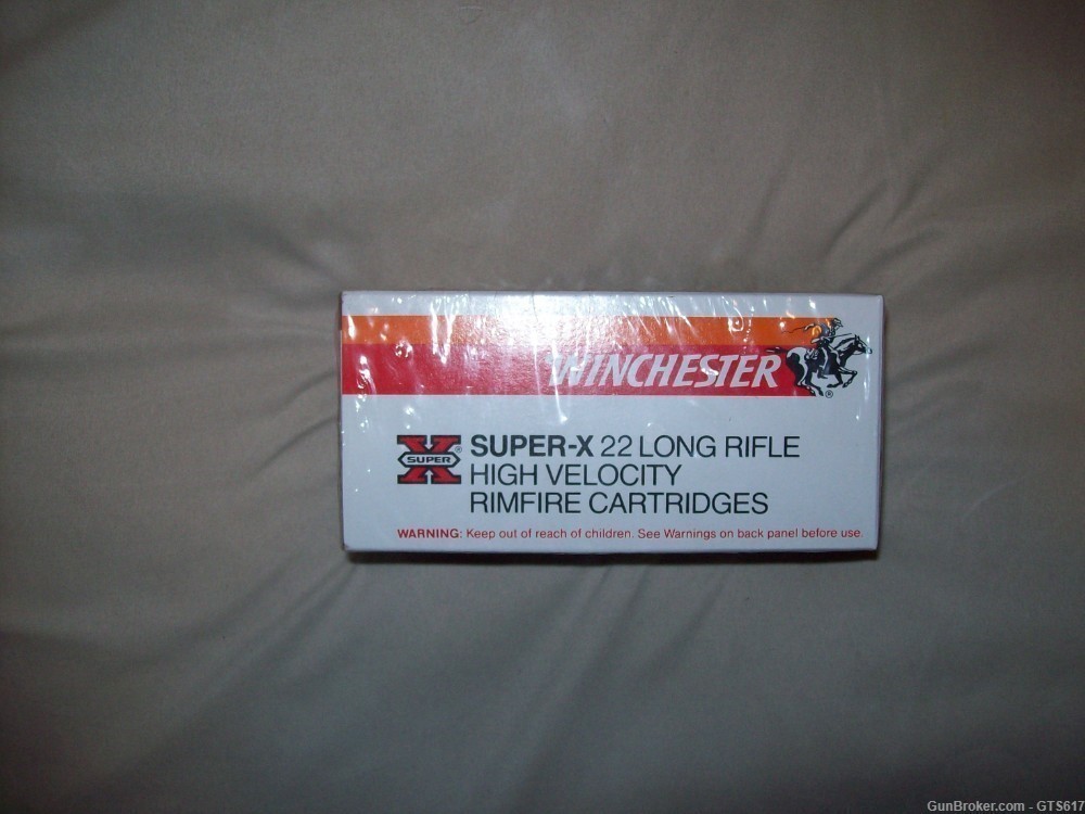Vintage Winchester Super X 22LR Ammunition-img-0