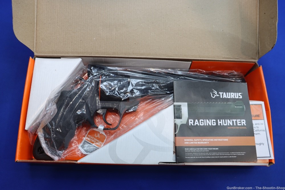 Taurus RAGING HUNTER Revolver 357MAG 8-3/8" PORTED Black 357 MAGNUM NEW-img-26