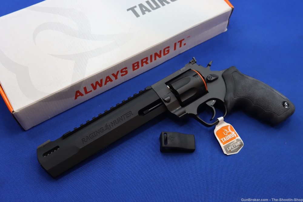 Taurus RAGING HUNTER Revolver 357MAG 8-3/8" PORTED Black 357 MAGNUM NEW-img-1