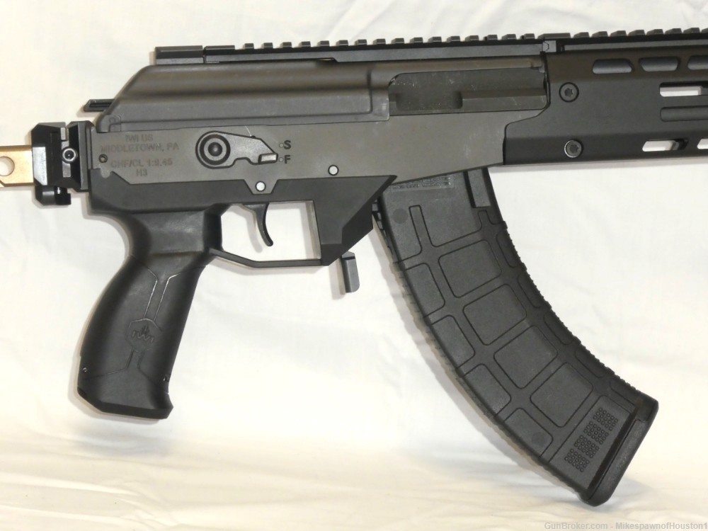 IWI Galil Ace Sar 7.62x39 Semi Auto Pistol w/Folding Brace & 2-(30 RD) Mags-img-9