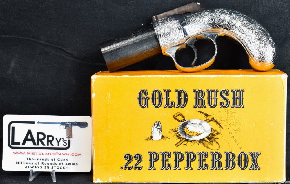 Astra Gold Rush .22 Pepperbox in Excellent Condition - USED-img-0
