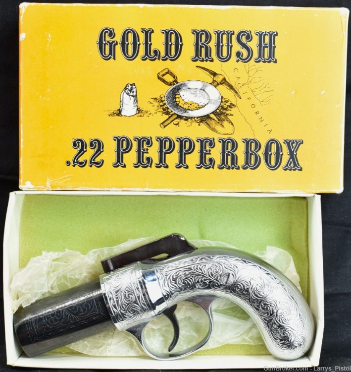 Astra Gold Rush .22 Pepperbox in Excellent Condition - USED-img-14