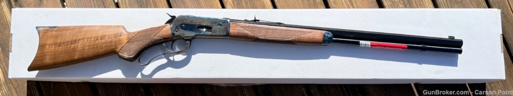 Winchester 1886 Deluxe 45-70 Color Case Hardened 24" Octagon 2024 NIB-img-1