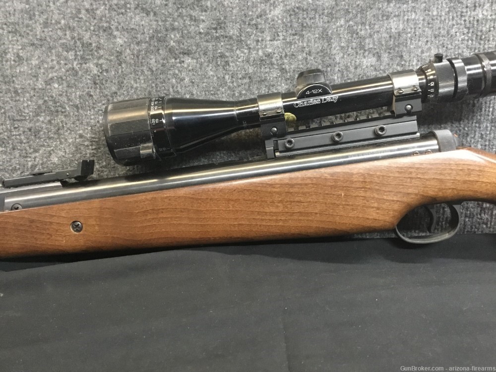 Diana Mod 34 .177 Air Rifle w Charles Daly 4-12X Scope-img-9