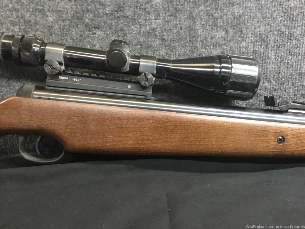 Diana Mod 34 .177 Air Rifle w Charles Daly 4-12X Scope-img-3