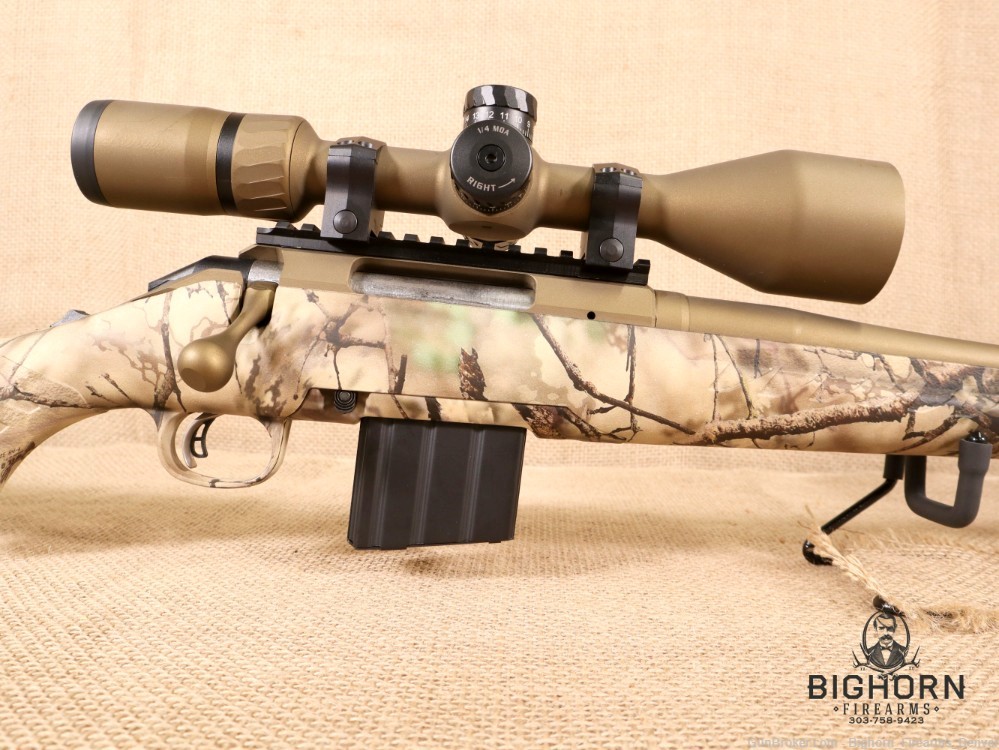 Ruger American Camo 22" .350 Legend Bolt-Action Rifle w/ Burris 4-16X Scope-img-3