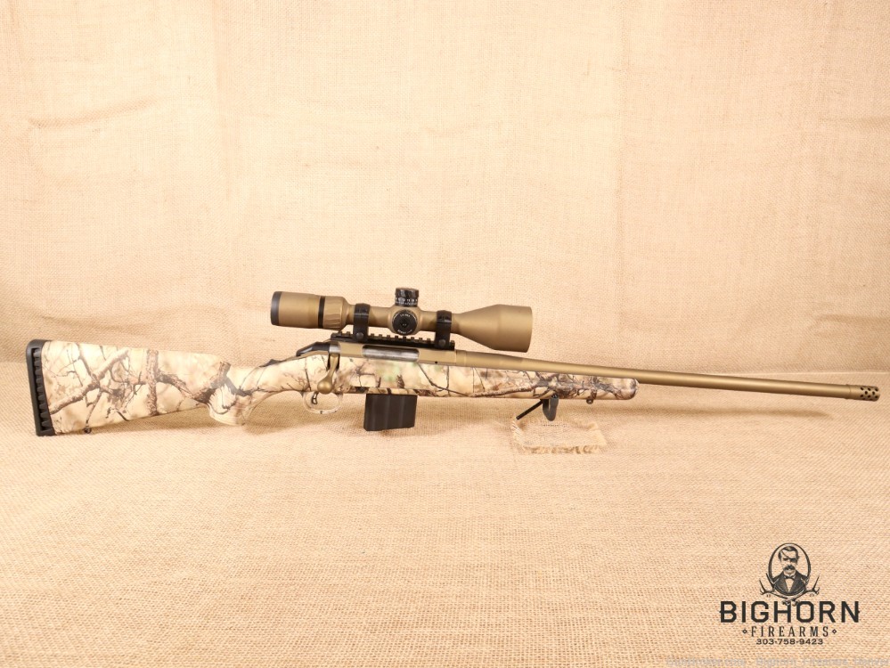 Ruger American Camo 22" .350 Legend Bolt-Action Rifle w/ Burris 4-16X Scope-img-1