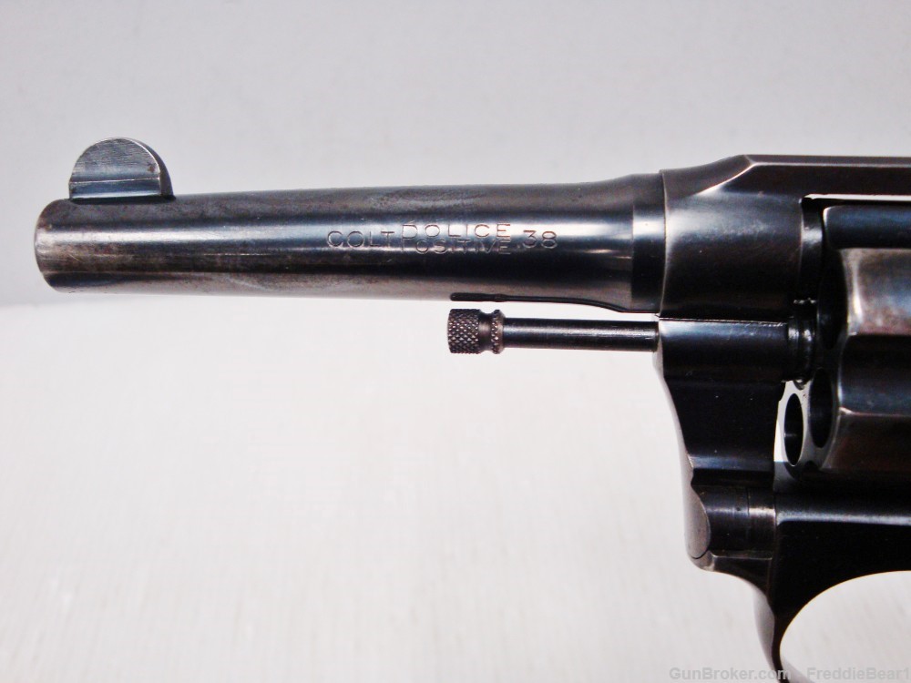 Colt Police Positive .38 Colt 4” 6-shot Revolver 1931-img-9