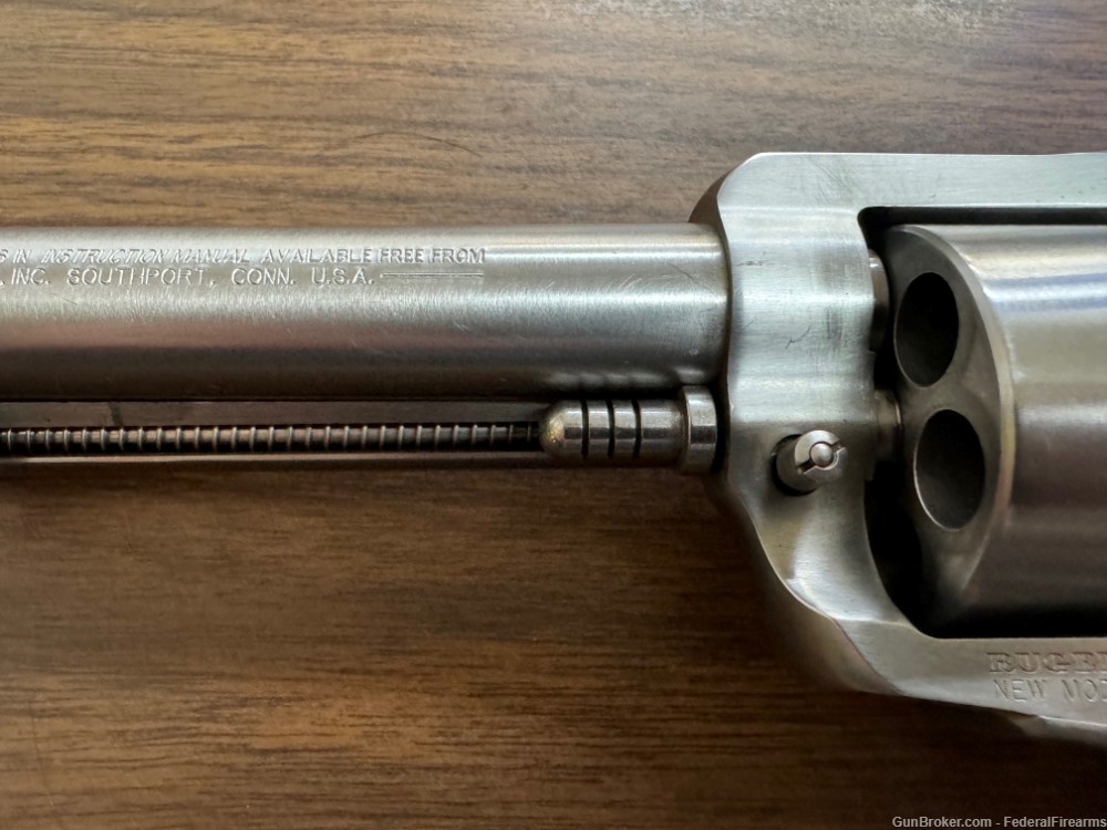 Ruger Super Blackhawk 44 Magnum 7.5" Satin Stainless Steel 6-Shot-img-6