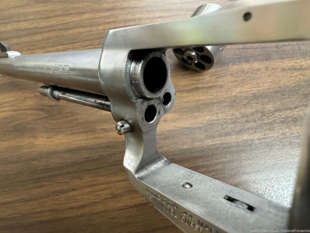 Ruger Super Blackhawk 44 Magnum 7.5" Satin Stainless Steel 6-Shot-img-27