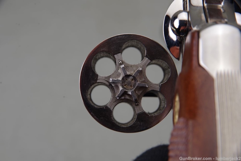 Exceptional 1977 Colt Python 357 Magnum 4'' Nickel NIB-img-21