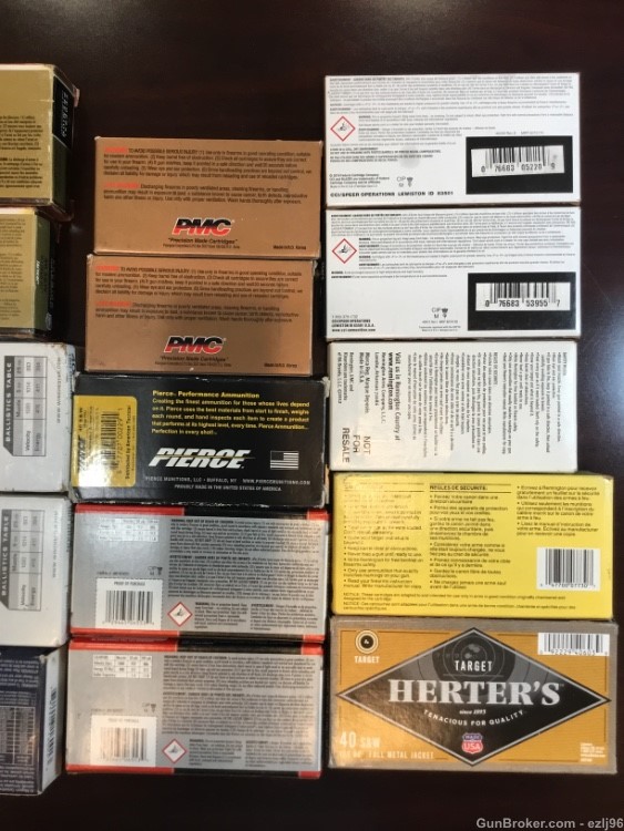PENNY AUCTION 40 S&W 1000 ROUNDS ASSORTTED MAKE 180GR 165GR AMMO-img-5