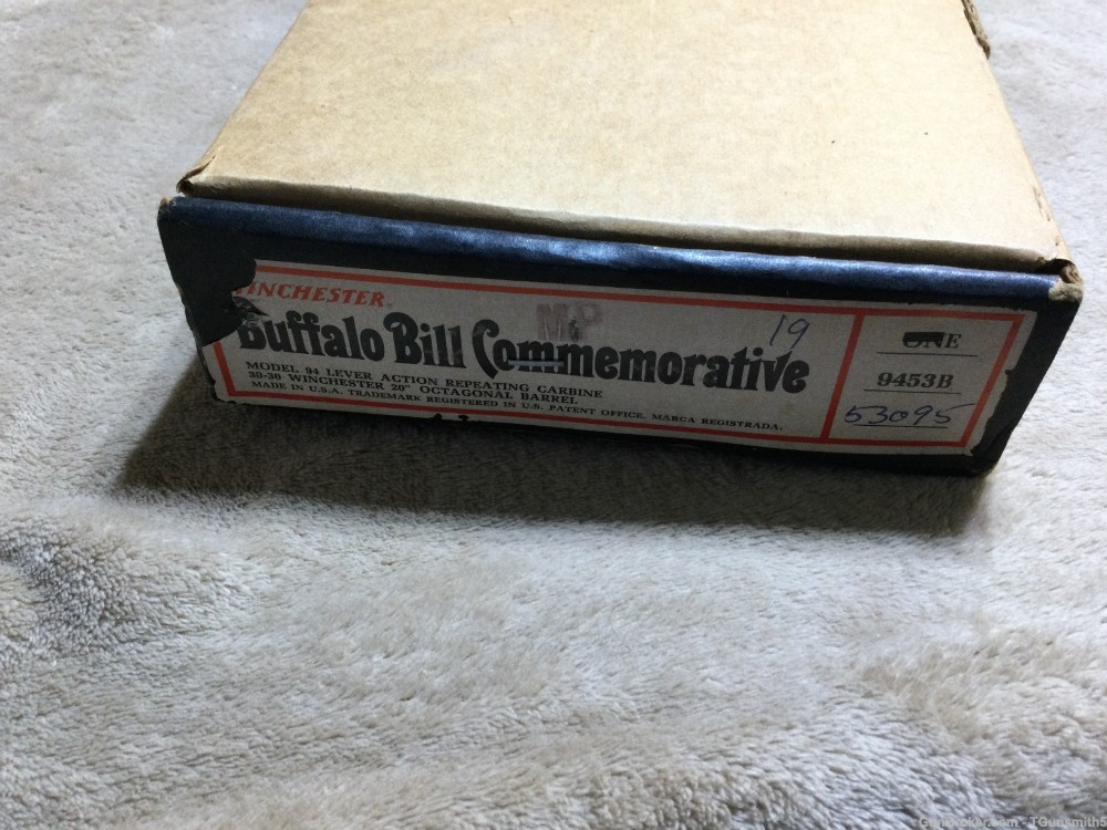 NIB WINCHESTER 1968 BUFFALO BILL COMMEMORATIVE RIFLE and CARBINE SET-img-93