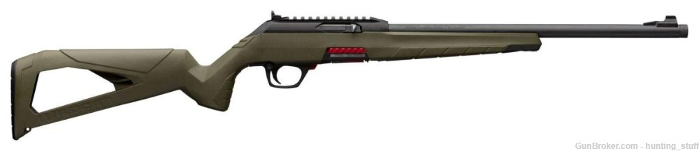 Winchester 521140102 Wildcat 22 LR 10+1 18" BBL Threaded OD Green-img-0