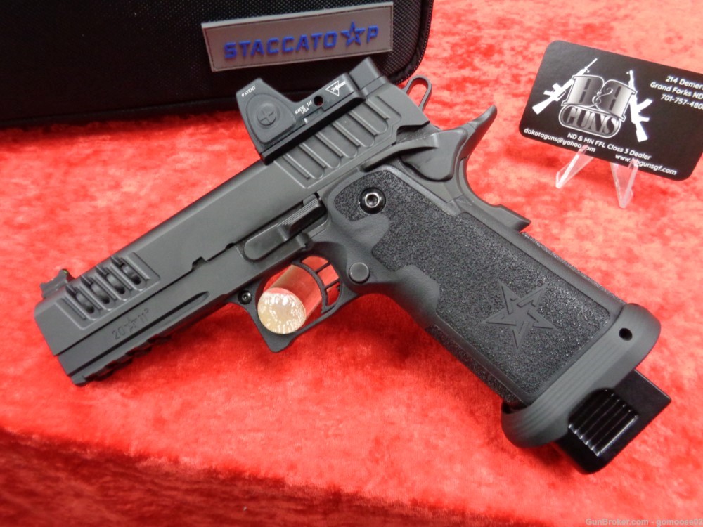 Staccato P 2011 Heritage Limited Edition 4.15 9mm Trijicon RMR Optic TRADE!-img-5
