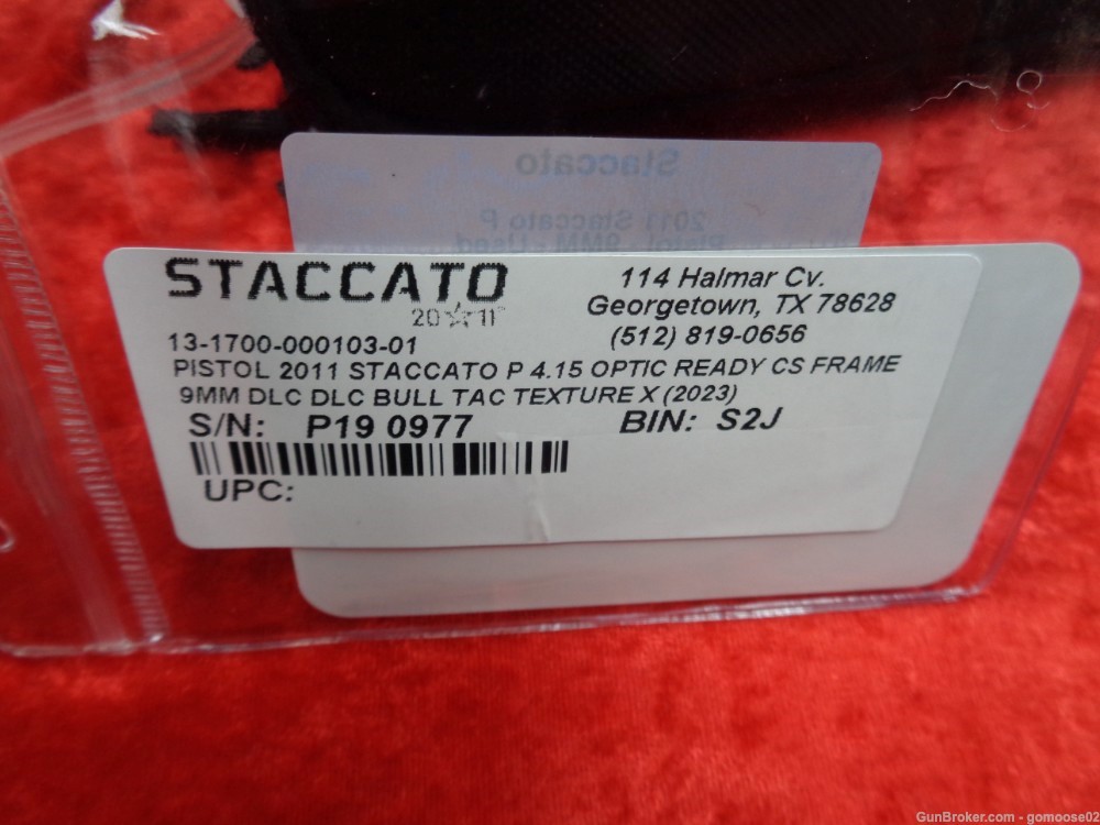 Staccato P 2011 Heritage Limited Edition 4.15 9mm Trijicon RMR Optic TRADE!-img-8