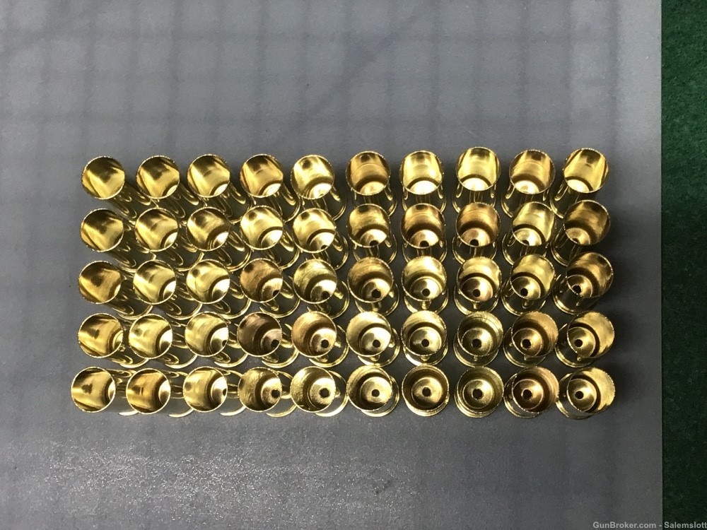 150 MHS 44 Rem Mag Brass Magnum Deprimed Pin Polished-img-5