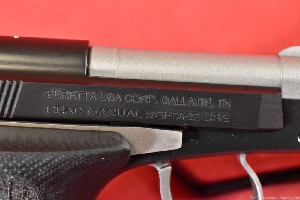 Beretta 21A Bobcat Silver Black Gorilla 22 LR 2.9" SPEC0697A-img-6
