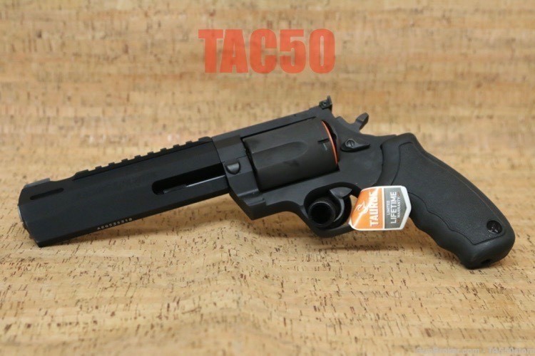 Taurus RAGING HUNTER 460 S&W MAGNUM 6 3/4" BLACK PORTED OPTIC READY 5 SHOT-img-4
