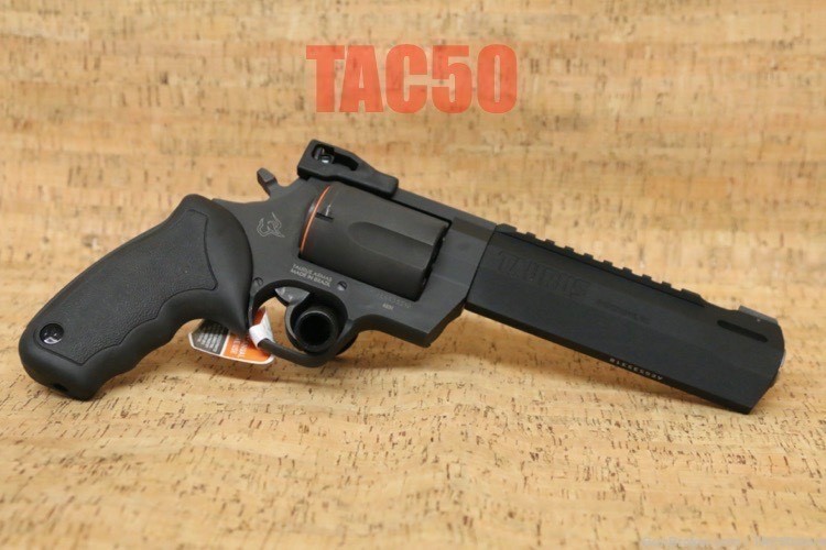 Taurus RAGING HUNTER 460 S&W MAGNUM 6 3/4" BLACK PORTED OPTIC READY 5 SHOT-img-1