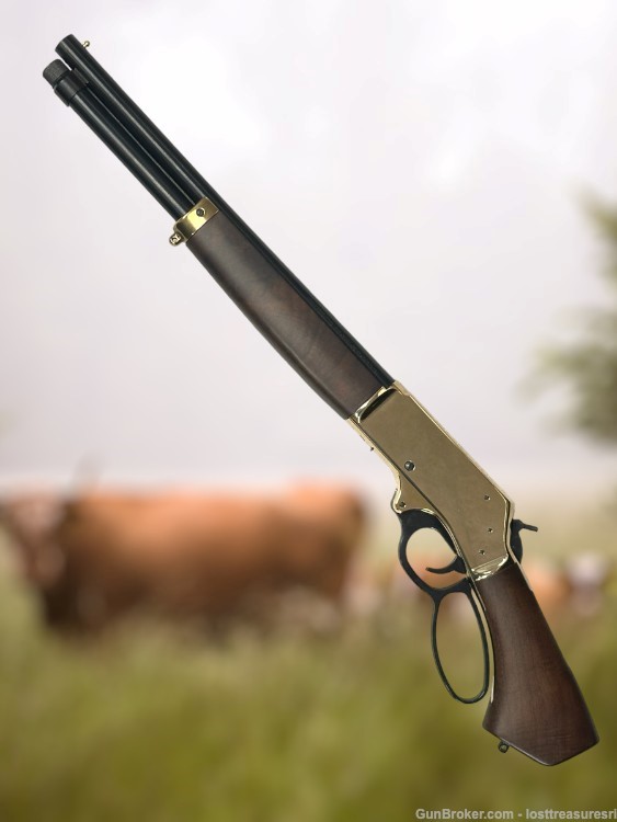 Henry H01BAH Lever Action Shotgun .410GA 15"BBL w/Box-img-8