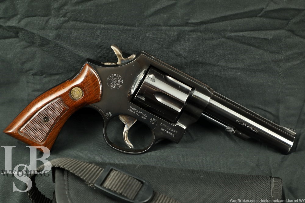 Taurus Model 82 .38 Special DA/SA 6 Shot Revolver 4” Barrel -img-0