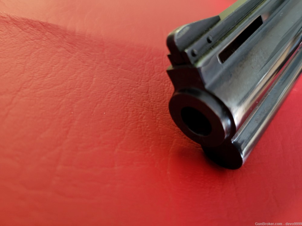Vintage 1964 Colt Python 357 Magnum, 6" Royal Blue, Vent Rib Full Lug DA/SA-img-28