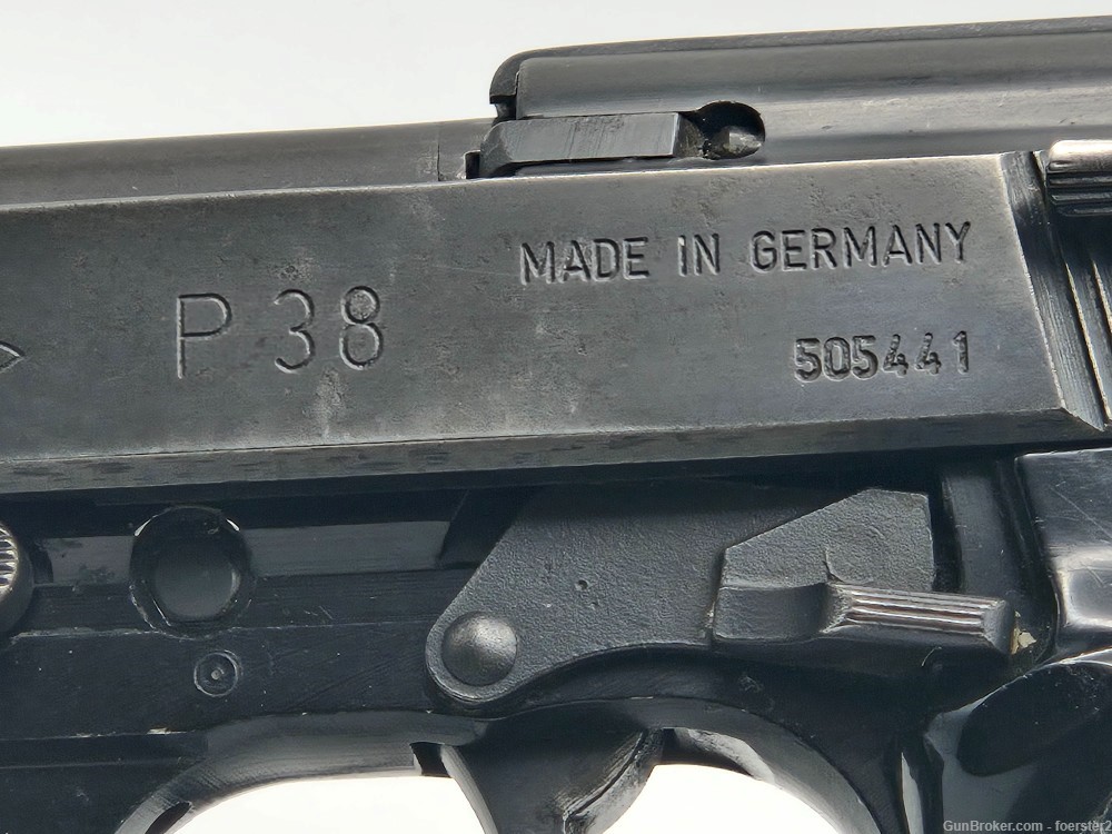 WALTHER P38 "100 Year Commemorative”, 9mm, STEEL, original box & more – TOP-img-3