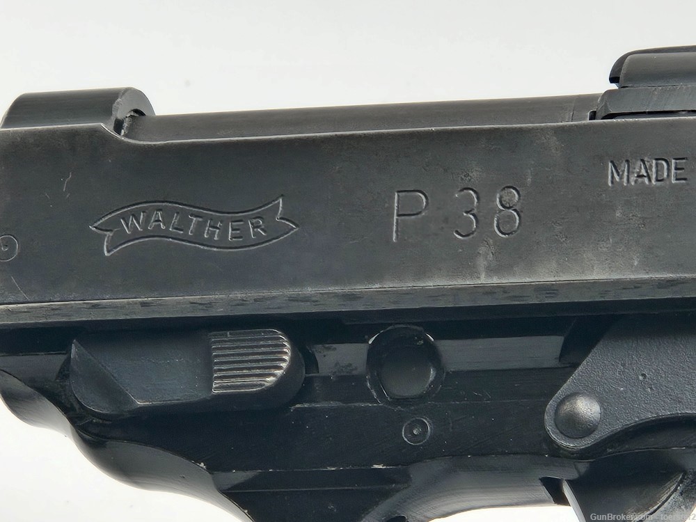 WALTHER P38 "100 Year Commemorative”, 9mm, STEEL, original box & more – TOP-img-4