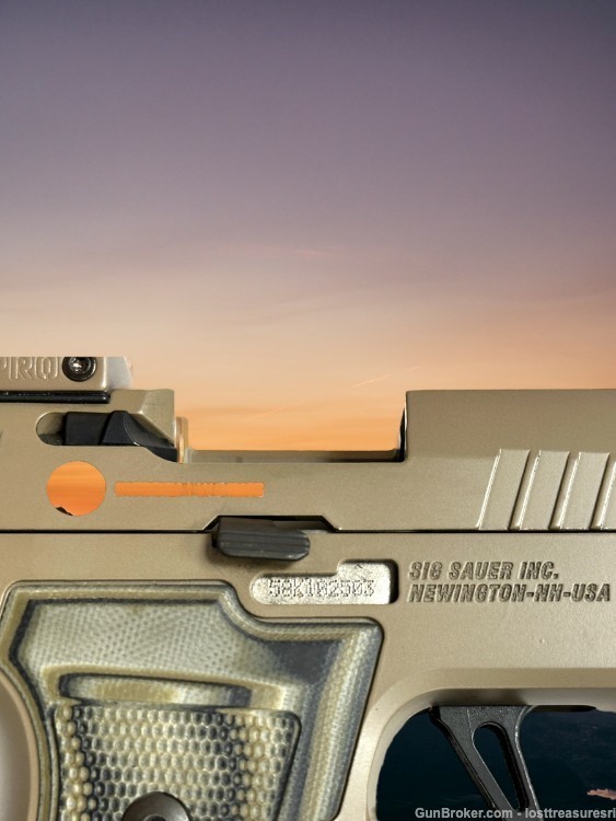 Custom Sig Sauer P320 Scorpion Dark Earth 9mm 4"BBL w/Leupold Reddot&3 Mags-img-12