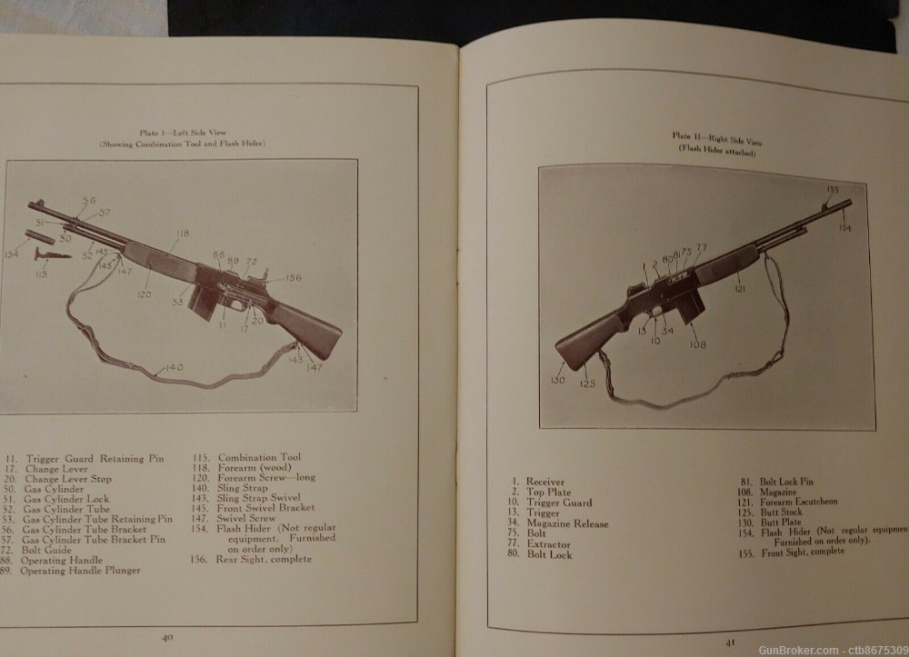 Original Colt 1919 Automatic Machine Gun Handbook-img-5