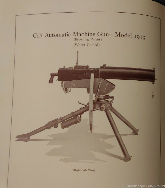 Original Colt 1919 Automatic Machine Gun Handbook-img-6
