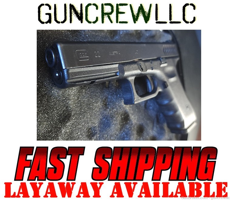 Glock G22 RTF G-22 Gen3 Gen 3 40S&W 40 S&W Fish Gill Layaway Available-img-0