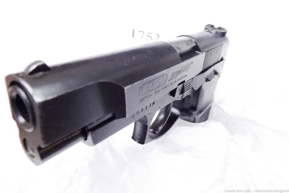 Bersa 9mm Thunder 9 Blue Lightweight Full Size 1994 First Year VG 16 Shot-img-3