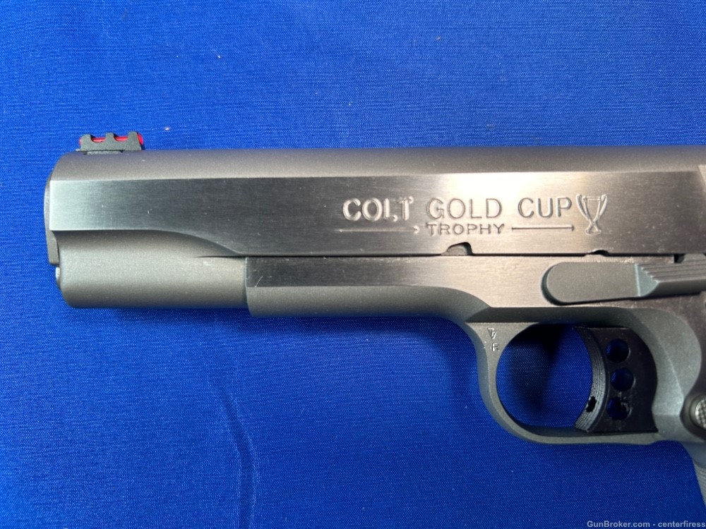 Colt Gold Cup Trophy 9mm 5” Stainless Steel Series 70 - Used-img-5