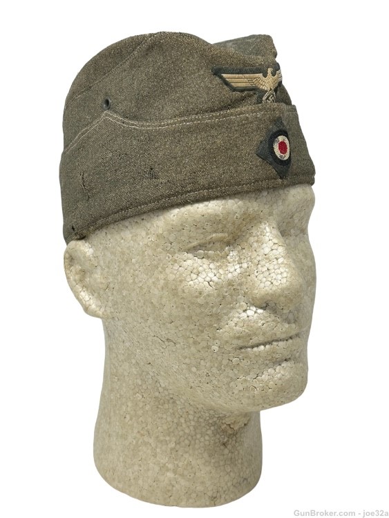 WW2 German Heer Army M40 EM Hat WWII uniform cap Eagle -img-0