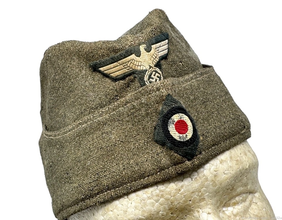 WW2 German Heer Army M40 EM Hat WWII uniform cap Eagle -img-8