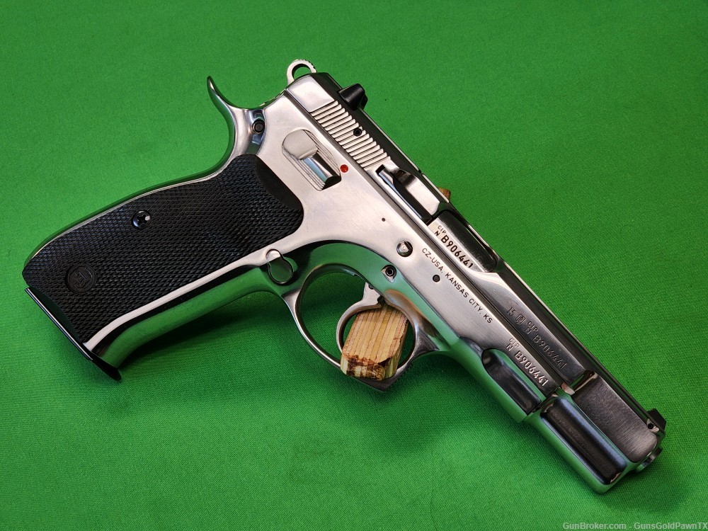 CZ 75 B High Polished Stainless 9mm — Discontinued 2019-img-0