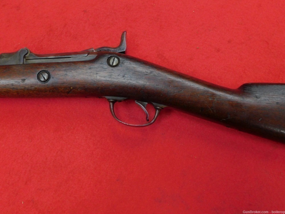 Very nice Springfield 1873 Cadet Trapdoor rifle 45-70 caliber musket rare-img-12
