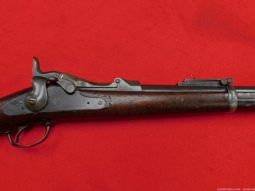 Very nice Springfield 1873 Cadet Trapdoor rifle 45-70 caliber musket rare-img-7