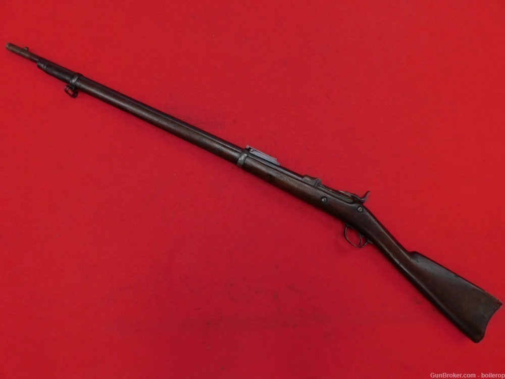Very nice Springfield 1873 Cadet Trapdoor rifle 45-70 caliber musket rare-img-1