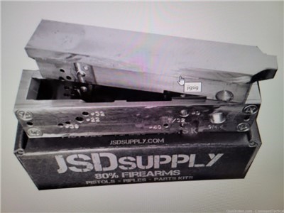 P320 Sig Sauer – JSD 80% MUP-1 Frame Insert Finishing Jig