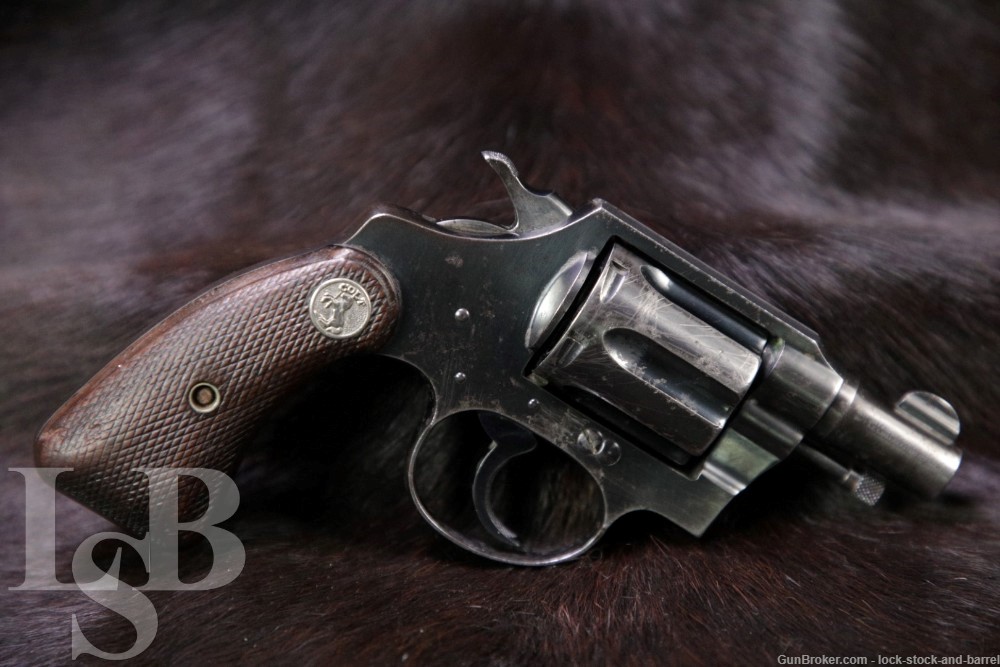 Colt Detective Special .38 Spl 2” DA/SA Double Action Revolver, 1937 C&R-img-0