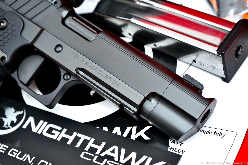 Awesome & Hard To Find Nighthawk Custom Firehawk 9MM Comp w/ Case 99%-img-6
