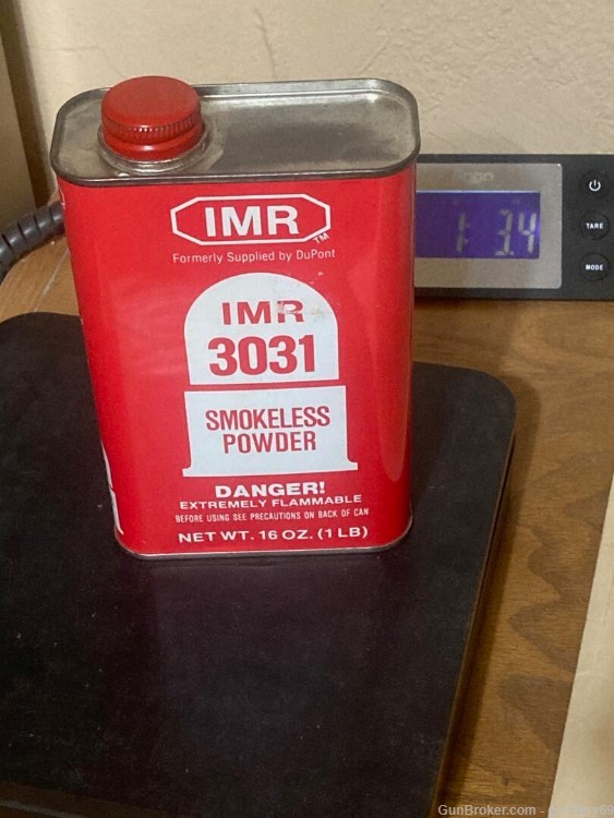 IMR 3031 Smokeless Rifle Powder 1 Lb-img-2