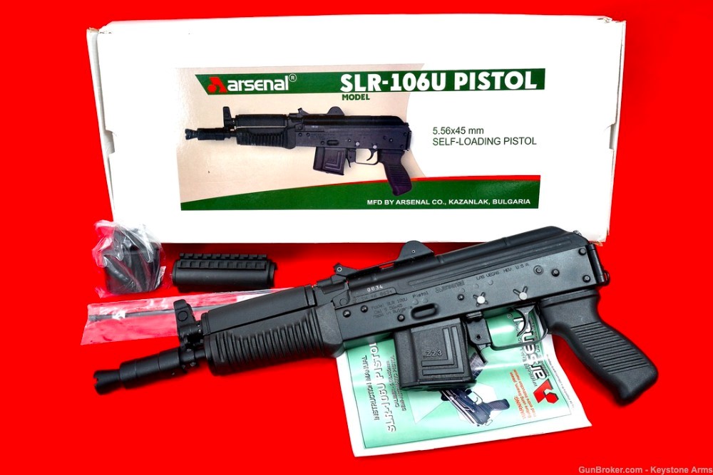 Desired Bulgarian Arsenal Krink SLR-106U Pistol 5.56 NIB-img-6