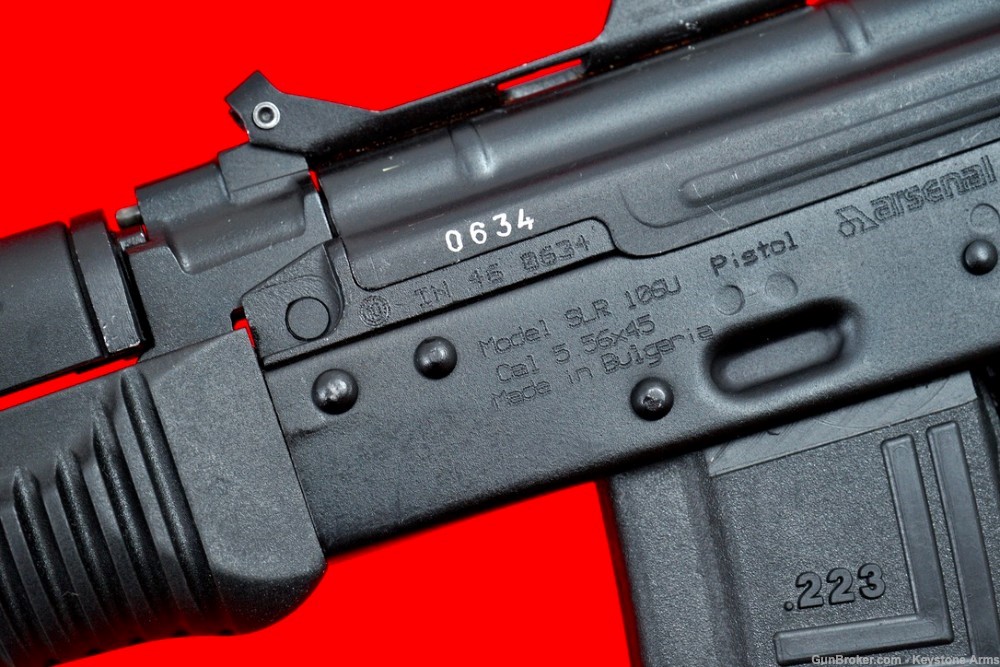 Desired Bulgarian Arsenal Krink SLR-106U Pistol 5.56 NIB-img-12
