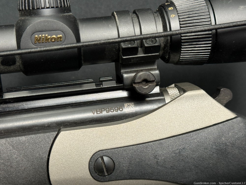 Thompson Center Triumph 50 Cal Muzzleloader - Nikon 3-9x40 - Fiber Optic-img-5