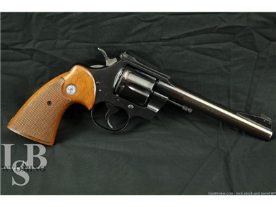 Colt Officers Model Match 6” .22 Long Rifle 6-Shot DA/SA Revolver C&R