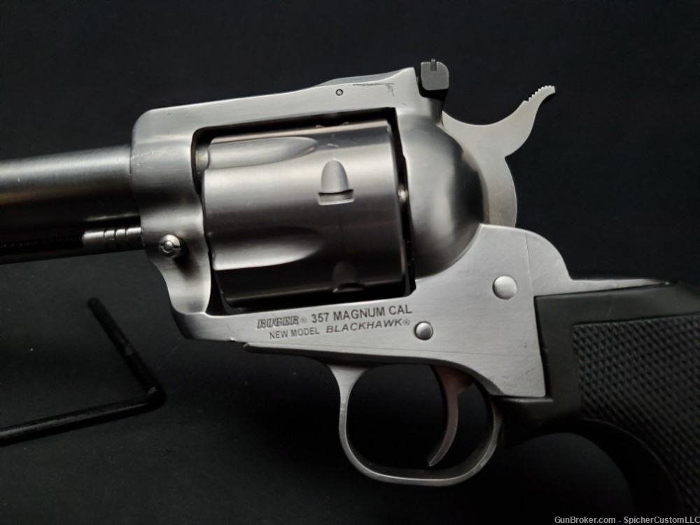 Ruger New Model Blackhawk .357 Magnum Revolver Moderate Condition-img-13